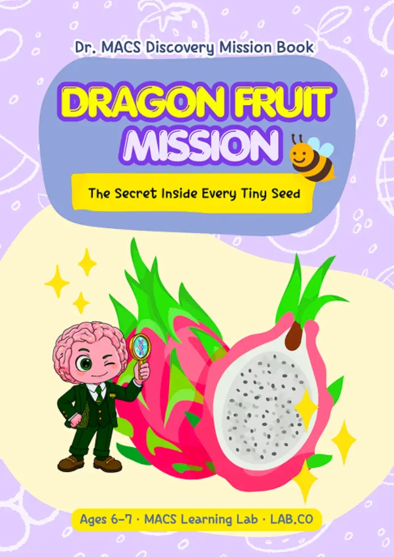 Bìa vở bài tập Food & Science chủ đề DNA và gene
